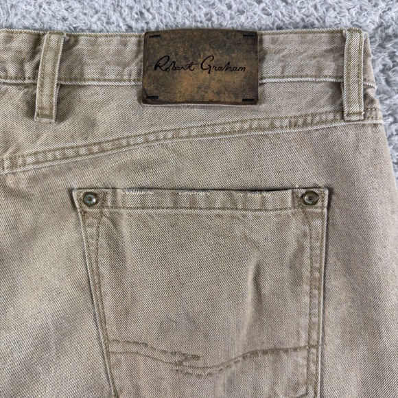 Robert Graham Other - Robert Graham Classic Yates Mens Tan Khaki Straight Leg Pants 40x31‎